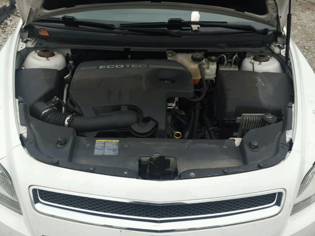 1G1ZH57B794261404 - 2009 CHEVROLET MALIBU 1LT WHITE photo 7