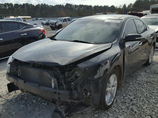 1N4AA5APXBC804890 - 2011 NISSAN MAXIMA S Czarny zdjęcie 2
