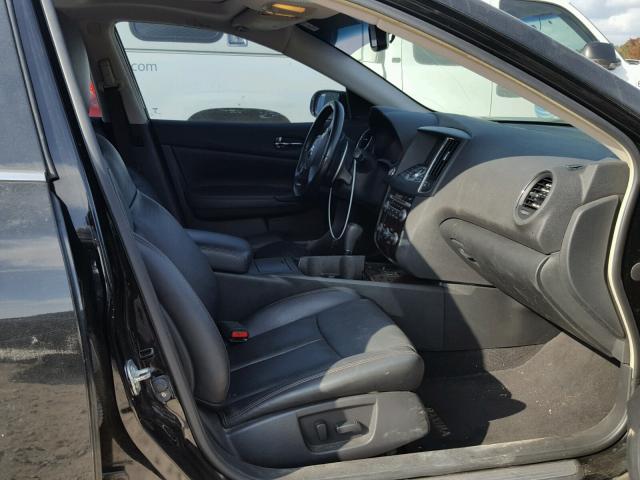1N4AA5APXBC804890 - 2011 NISSAN MAXIMA S Czarny zdjęcie 5