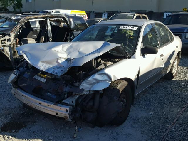 1G1JC52F947225016 - 2004 CHEVROLET CAVALIER GRAY photo 2