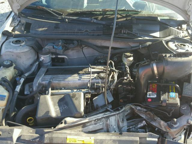 1G1JC52F947225016 - 2004 CHEVROLET CAVALIER GRAY photo 7