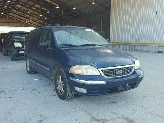 2FMZA52491BB10378 - 2001 FORD WINDSTAR S BLUE photo 1