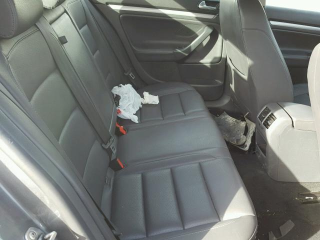 3VWRM71KX8M157240 - 2008 VOLKSWAGEN JETTA SE GRAY photo 6