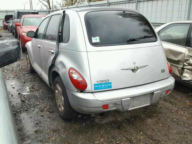 3A4FY58B97T550939 - 2007 CHRYSLER PT CRUISER SILVER photo 3