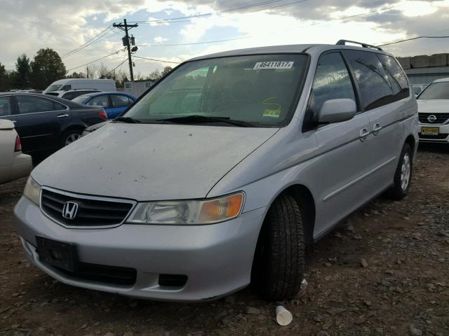 5FNRL18074B137713 - 2004 HONDA ODYSSEY EX SILVER photo 2