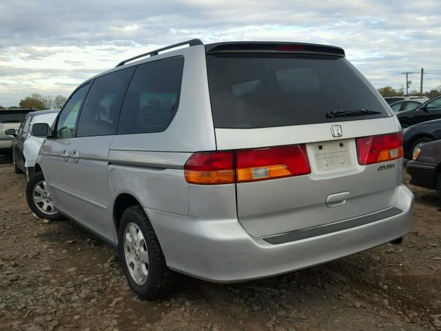 5FNRL18074B137713 - 2004 HONDA ODYSSEY EX SILVER photo 3