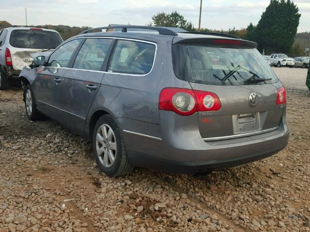 WVWLK93C37E010617 - 2007 VOLKSWAGEN PASSAT 2.0 GRAY photo 3