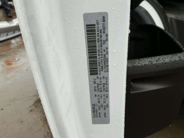 3C6TRVAG5HE532401 - 2017 RAM PROMASTER WHITE photo 10