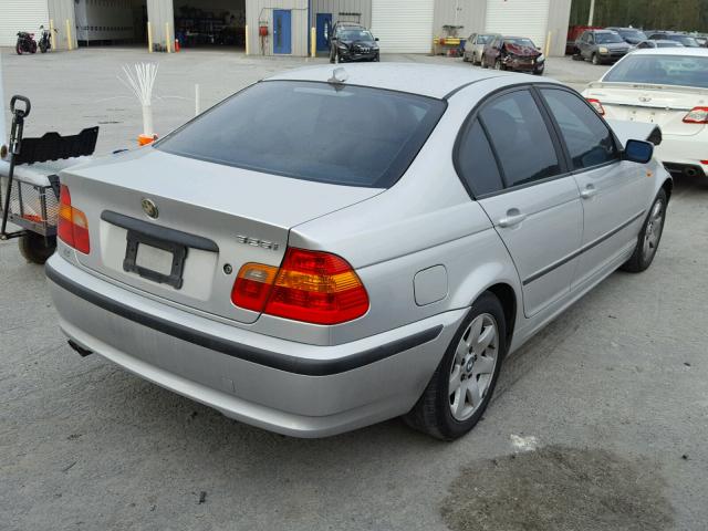 WBAET37424NJ46607 - 2004 BMW 325 I SILVER photo 4