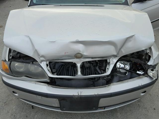 WBAET37424NJ46607 - 2004 BMW 325 I SILVER photo 7