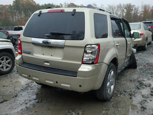 1FMCU0E71CKC14989 - 2012 FORD ESCAPE LIM GOLD photo 4