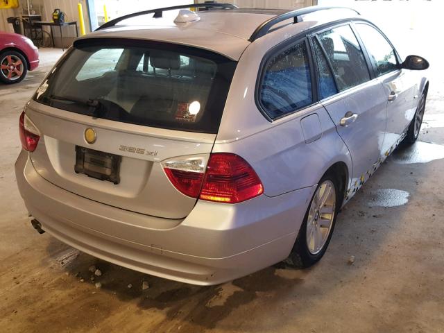 WBAVT135X6KW22254 - 2006 BMW 325 XIT SILVER photo 4