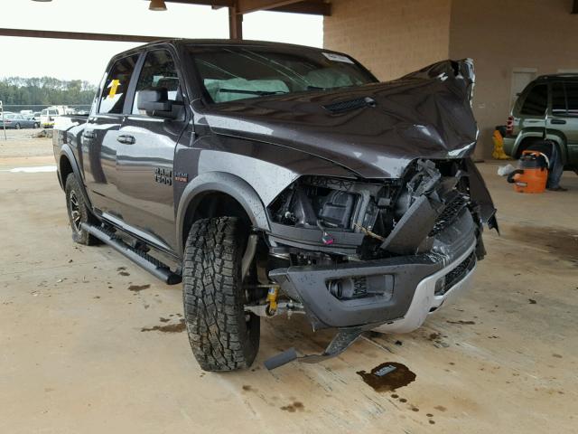 1C6RR7YT6HS711763 - 2017 RAM 1500 REBEL GRAY photo 1