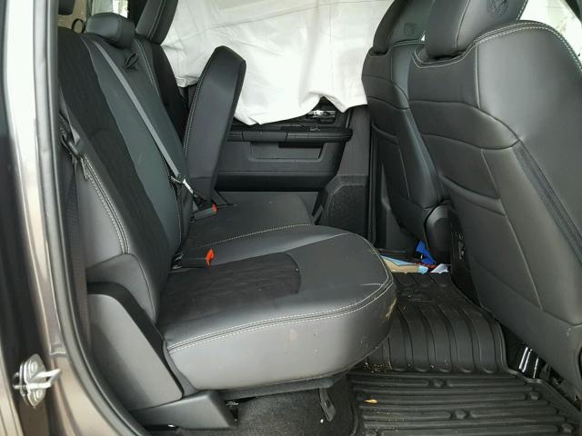 1C6RR7YT6HS711763 - 2017 RAM 1500 REBEL ნაცრისფერი ფოტო 6