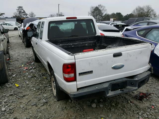 1FTYR14U07PA52161 - 2007 FORD RANGER SUP WHITE photo 3