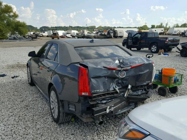 1G6DS5EV8A0139648 - 2010 CADILLAC CTS PREMIU GRAY photo 3