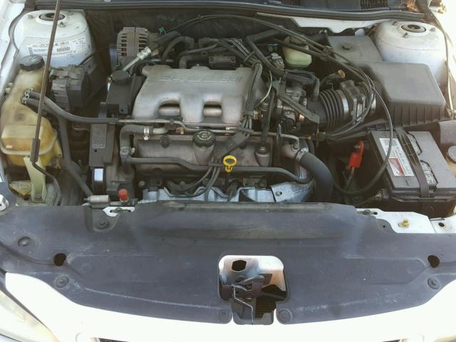 1G2NE52E6XM717443 - 1999 PONTIAC GRAND AM S WHITE photo 7