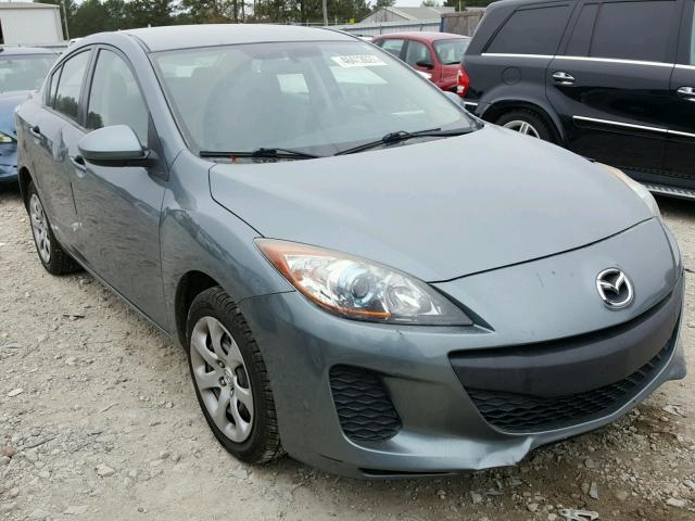 JM1BL1U77D1757815 - 2013 MAZDA 3 I GRAY photo 1