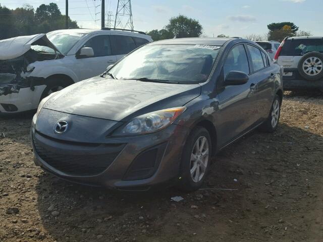 JM1BL1VF9B1405502 - 2011 MAZDA 3 I GRAY photo 2