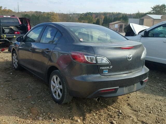 JM1BL1VF9B1405502 - 2011 MAZDA 3 I GRAY photo 3