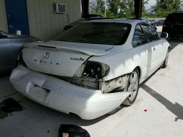 19UYA42671A013186 - 2001 ACURA 3.2CL TYPE WHITE photo 4