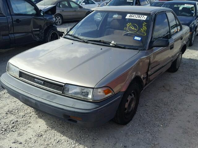 JT2AE93EXK0116108 - 1989 TOYOTA COROLLA BROWN photo 2