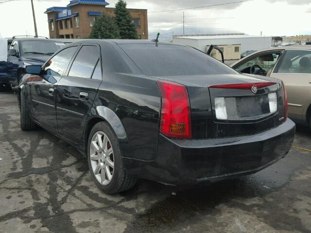 1G6DP577360181880 - 2006 CADILLAC CTS HI FEA BLACK photo 3