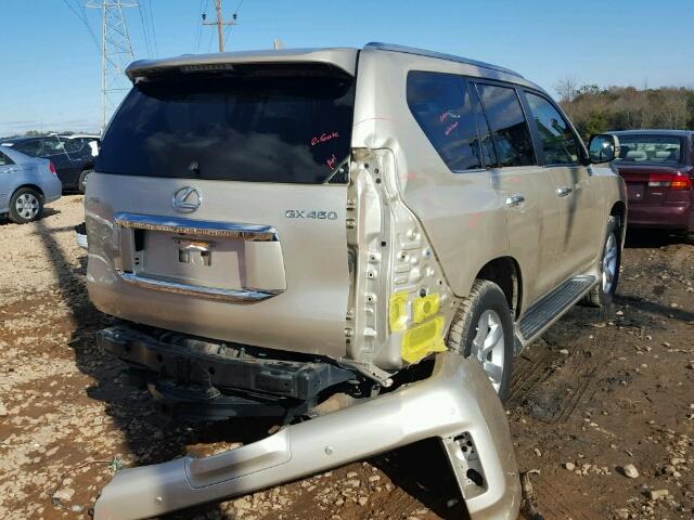 JTJBM7FX9B5028795 - 2011 LEXUS GX BASE TAN photo 4