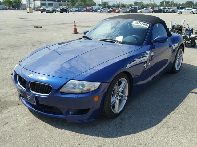 5UMBT93506LY52718 - 2006 BMW M ROADSTER BLUE photo 2