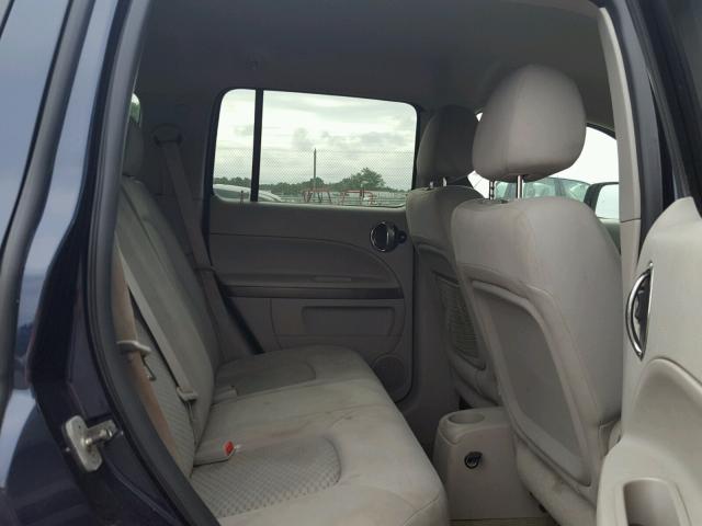 3GNCA13D58S716919 - 2008 CHEVROLET HHR LS BLUE photo 6