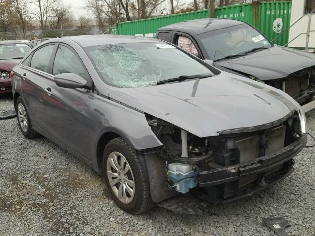 5NPEB4AC3CH357440 - 2012 HYUNDAI SONATA GLS GRAY photo 1