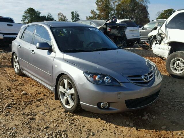 JM1BK343861521561 - 2006 MAZDA 3 HATCHBAC GRAY photo 1