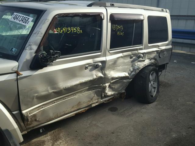 1J8HG48K77C685577 - 2007 JEEP COMMANDER Qəhvəyi foto 9