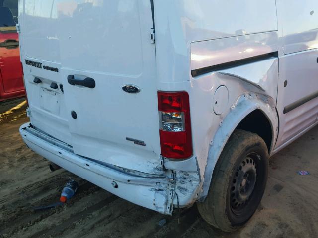 NM0LS7BN8DT144566 - 2013 FORD TRANSIT CO WHITE photo 9