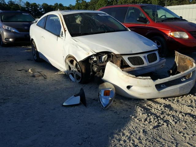 1G2AN18B777101057 - 2007 PONTIAC G5 GT WHITE photo 1