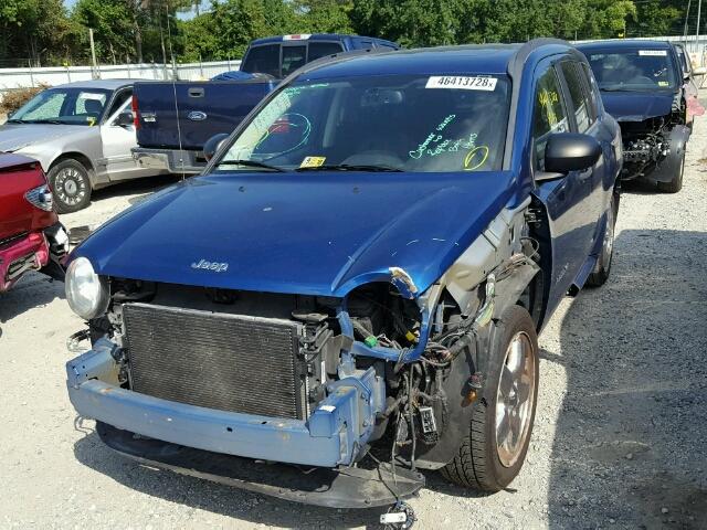 1J4FT57B99D130493 - 2009 JEEP COMPASS LI BLUE photo 2