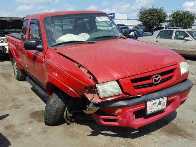 4F4YR16U24TM00694 - 2004 MAZDA B3000 CAB RED photo 1