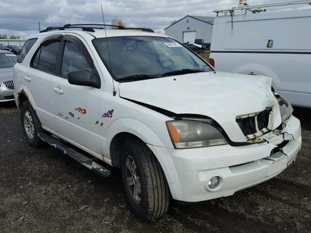 KNDJC733855483659 - 2005 KIA SORENTO EX WHITE photo 1