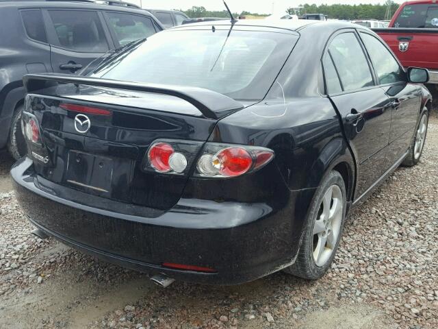 1YVHP84CX85M37255 - 2008 MAZDA 6 I BLACK photo 4