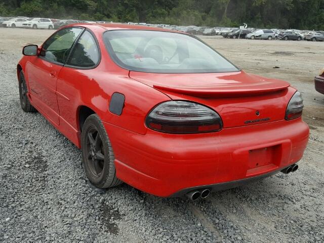 1G2WP12K01F223880 - 2001 PONTIAC GRAND PRIX RED photo 3