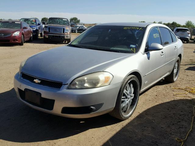2G1WD58CX89160326 - 2008 CHEVROLET IMPALA SUP SILVER photo 2