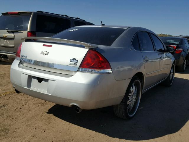 2G1WD58CX89160326 - 2008 CHEVROLET IMPALA SUP SILVER photo 4