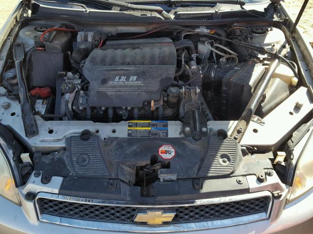2G1WD58CX89160326 - 2008 CHEVROLET IMPALA SUP SILVER photo 7