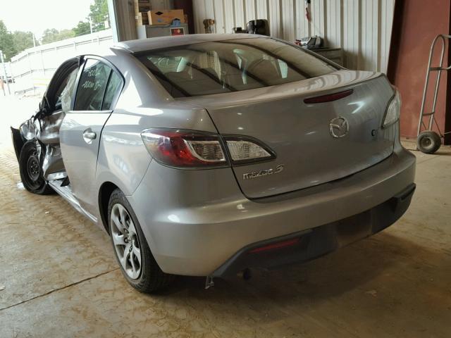 JM1BL1SF3A1274201 - 2010 MAZDA 3 I SILVER photo 3