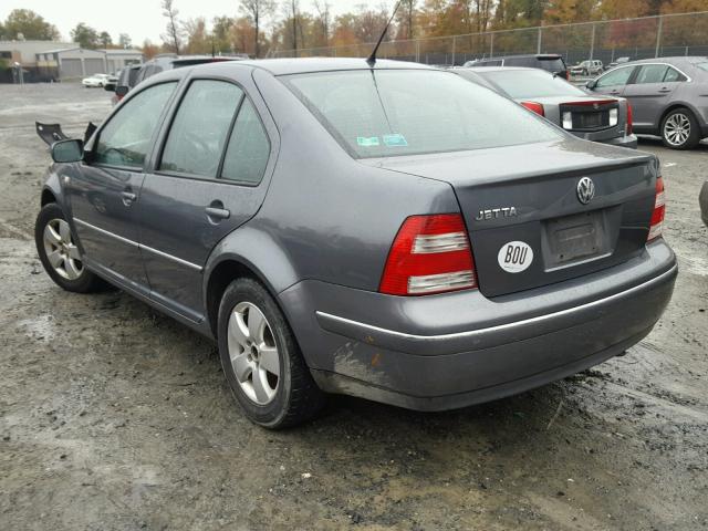 3VWSK69M74M054326 - 2004 VOLKSWAGEN JETTA GLS GRAY photo 3