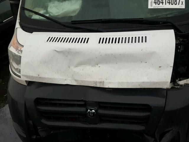 3C6TRVAG4GE108268 - 2016 RAM PROMASTER WHITE photo 7