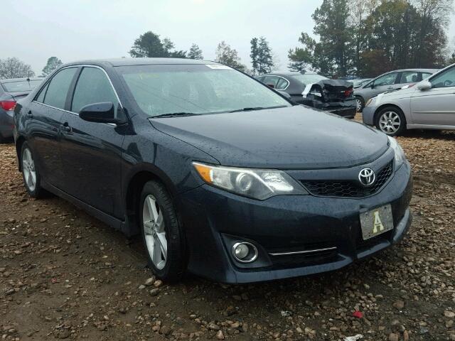 4T1BF1FK9CU529641 - 2012 TOYOTA CAMRY BASE BLUE photo 1
