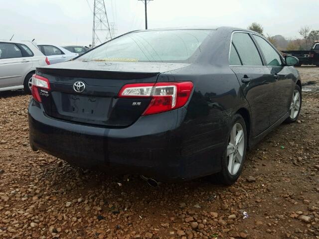 4T1BF1FK9CU529641 - 2012 TOYOTA CAMRY BASE BLUE photo 4