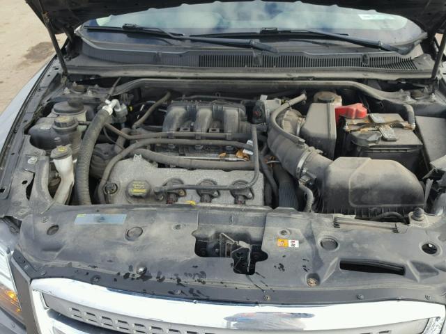 1FAHP2EW2BG152563 - 2011 FORD TAURUS SEL GRAY photo 7