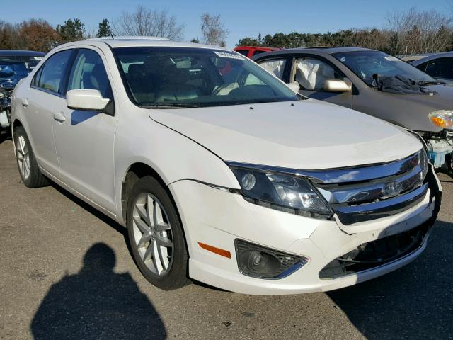 3FAHP0JG0CR367162 - 2012 FORD FUSION WHITE photo 1